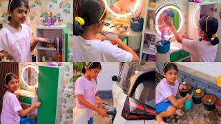 #TiyaKutty's #Room #DressingTable Cleaning day #DayInMyLife