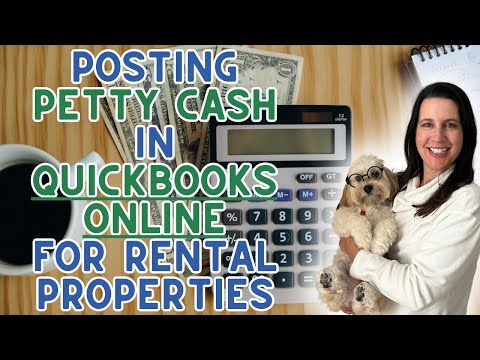 How to post petty cash in QuickBooks Online for Landlords
