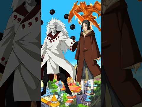 madara vs itachi who is stronger #shorts #vs #fyp #anime