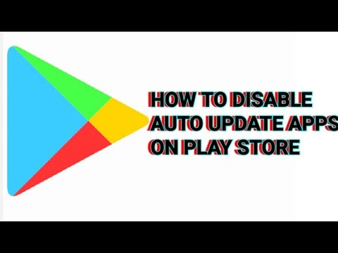 how to disable auto update apps on play store