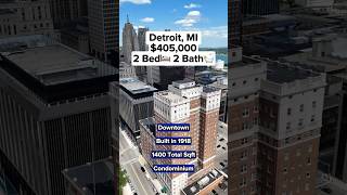 $405,000 Condo Tour in Downtown Detroit | 2 Beds 2 Baths!