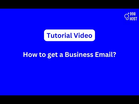 How to get a Business Email?