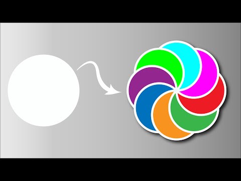 How to Draw a beautiful color patran in illustrator | illustrator | template design.