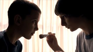 mike wheeler and eleven scenes | logoless + 1080p mileven (season 1)