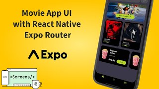 Create This Movie App UI with React Native Expo Router!