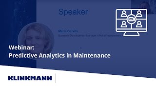 Webinar: Predictive Analytics & Asset Performance