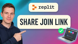How to SHARE a JOIN LINK in Replit (Step by Step) 2025