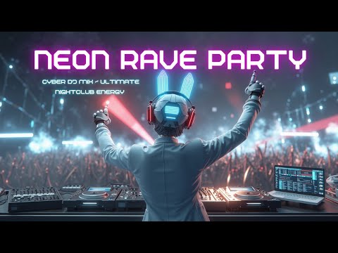NEON RAVE PARTY | Cyber DJ Mix ~ Ultimate Nightclub Energy & Electronic Beats 2025
