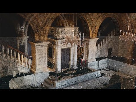 Photogrametry: Making an attempt to scan a complicated but historic structure for VR/AR.