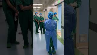 Doctors and nurses are walking backwards #doctor #hospital