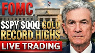 Live Trading FOMC - S&P500 Record High, META Earnings | Stock Market Today