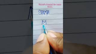 "SAMA" logomark for viewer's demand 😊#logodesign #logomark