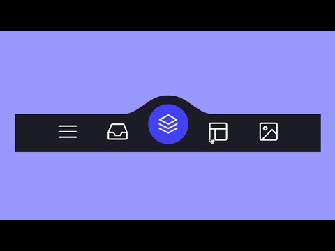 Animated Navbar #css #html #javascript