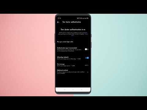 How to Use WhatsApp for Two-Factor Authentication on Instagram || Secure Your Instagram Account