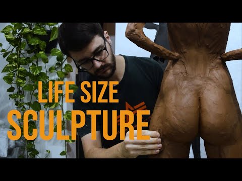 How to create a armatture for a life-size sculpture