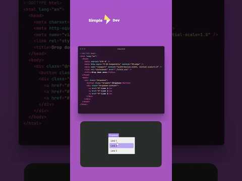 Can You Create a Dropdown Menu with Just CSS???