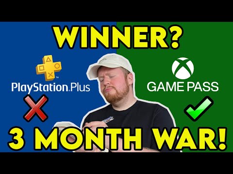 Is XBOX Game Pass Really Better Than PS Plus? 3-Month Comparison!