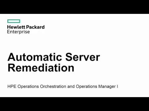 Automatic Server Remediation