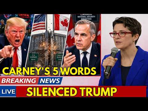 Canada SHOCKS the World: Carney's 5 Words Left Trump Completely Speechless