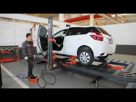 KATOOL Auto body frame machine KT-299U USE VIDEO