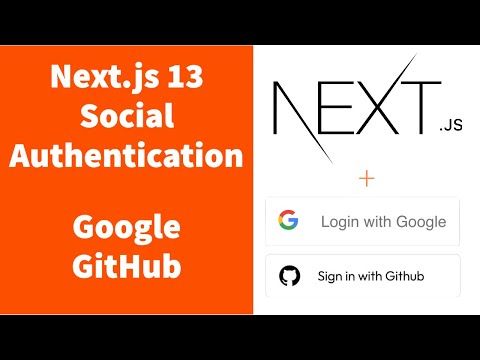 Next.js Social Authentication with Google & Github |  with next-auth