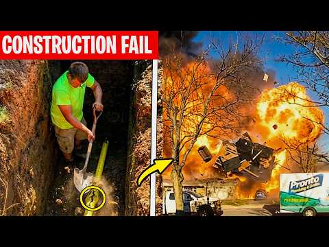 WORST CONSTRUCTION Fails Caught On Camera | Construction Jobs Gone WRONG | Part 11