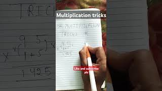 maths tricks!#shortcuttrickstomuptiply2digitnumber#multiplication#shortcutmath#fyp#ytshort#mathclas