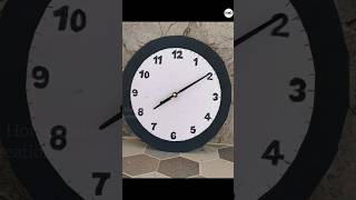 DIY Working Clock Model / School Project #shorts #shortsviral #youtubeshorts #clock#project#handmade