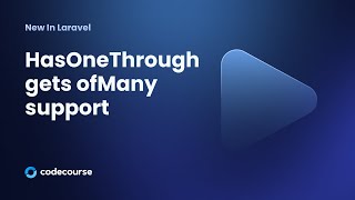 New in Laravel: HasOneThrough gets ofMany support
