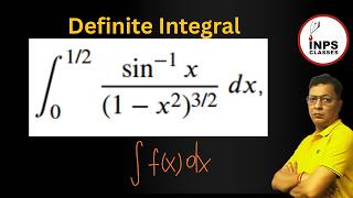 Integrate 0 to 1/√2 sin^-1x/(1-x^2)^3/2 dx