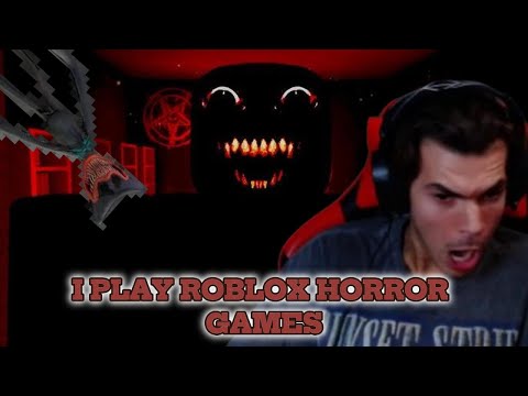 I PLAY ROBLOX HORROR GAMES FOR THE FIRST TIME!!!