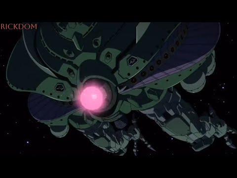 Gundam Gquuuuuux MA-08 Big Zam mass production type vs YMS-15 Gyan and Gfed