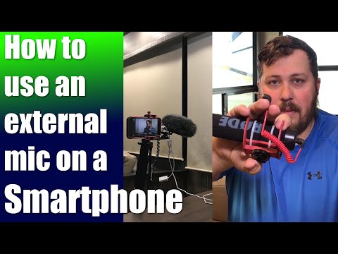 Using and external Microphone on your SMARTPHONE // RV Media Creators