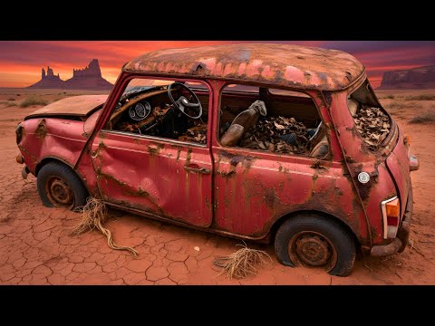 ASMR Car Restoration | Full Restoration of a British Leyland Mini 1000 from Disrepair to Brand New