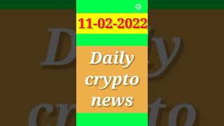 11/02/2022 Daily Crypto news #ytshorts #youtubeshorts #cbdc #cryptonewstoday #cryptomarketcrash
