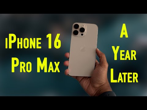 iPhone 16 Pro Max: One Year Later (Now That The iPhone 17 Pro Is Here)