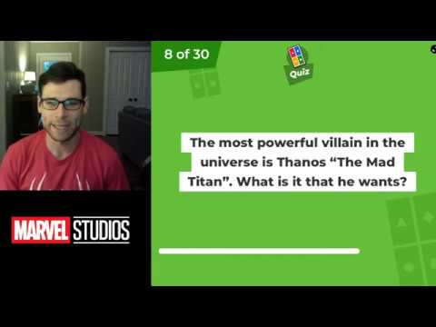 Marvel CU Trivia - LIVE Kahoot
