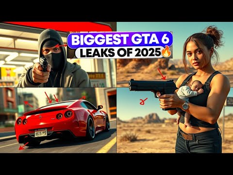 GTA 6 Leaked Gameplay | Exclusive First Look (Early Access Footage)