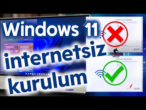 Windows 11 internetsiz kurulum nasıl yapılır, - internet bağlantım yok -oobe\bypassnro
