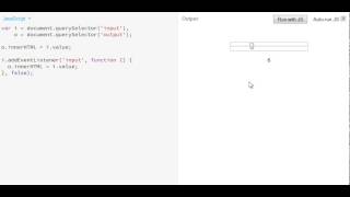 oninput event on range slider in Firefox