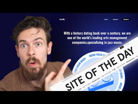 Create An Awwwards Like Website In 10 Minutes | NO CODE