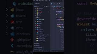 #😎😎🥳flutterdevelopment #flutter#opening flutter file🥳🥳