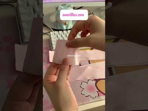 POV: Your Room with DIY Ribbon Bows 🎀 | Easy Home Decor Ideas! #amarebox #diy #giftideas