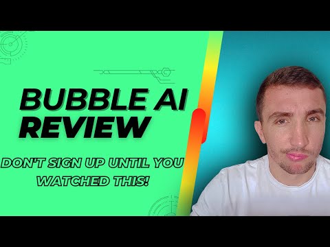 Bubble AI Review 2025 - AI App Builder - Don't Sign up until you watched this!