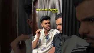 Boys code language (part-9) | Sarcaster