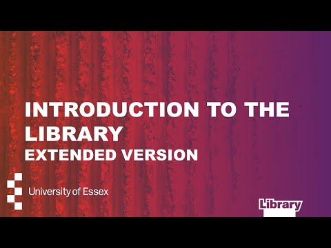 Introduction to the Library 2022-2023 (extended version)