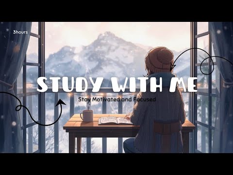 . Study With Me 3 Hours — Brown Noise for Deep Focus 