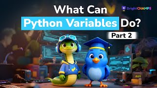 Python Basics for Kids: Variables & Input Explained | BrightBYTES Part 2