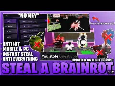 STEAL A BRAINROT LAG SCRIPT,INSTA STEAL OP SCRIPT 2025