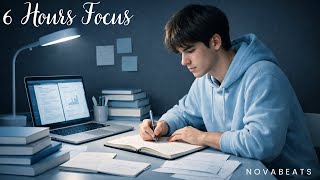 6 Hour Deep Focus Study | Calm Lofi | Long Study Session